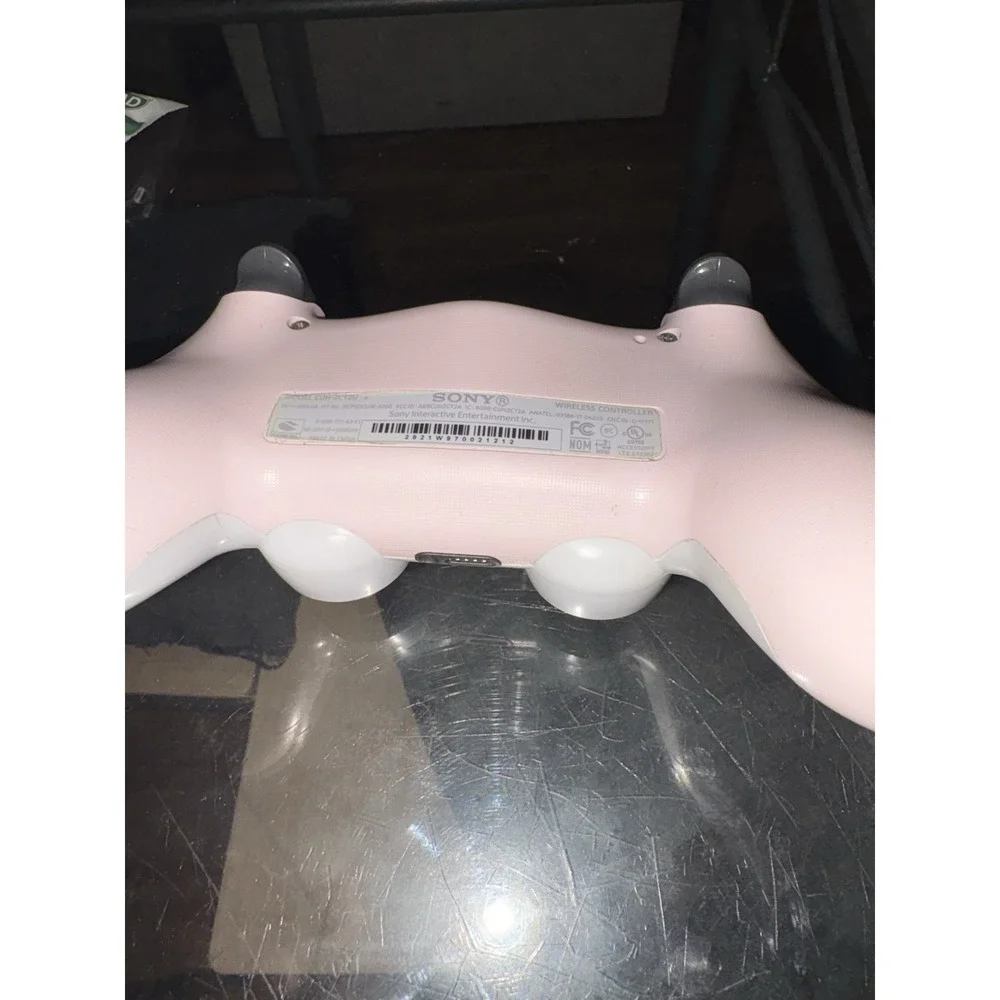 Sony PS4 DualShock 4 Controller Custom White & Pink Rose Gold OEM V2